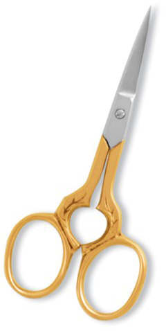 Fancy Scissor. Half Gold
